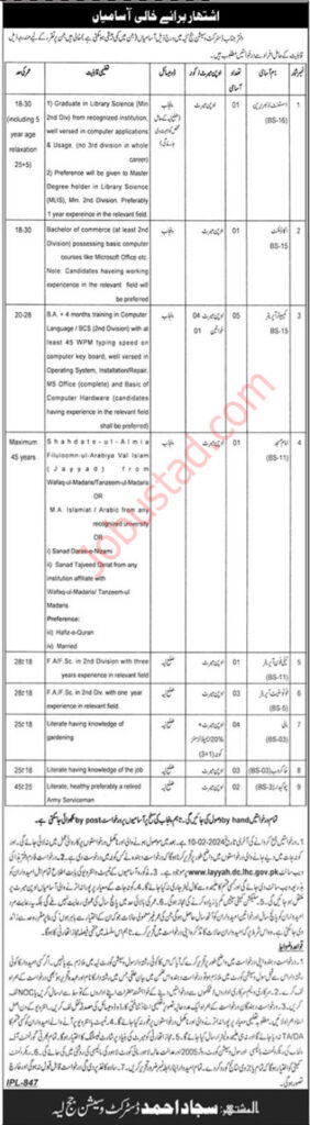 District and Session Judge Jobs 2024