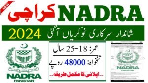 NADRA Jobs in Karachi 2024